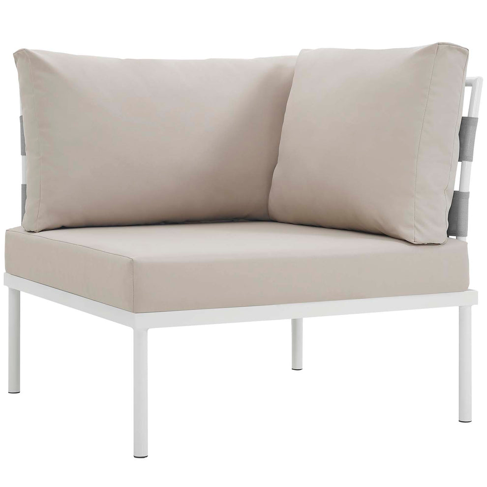 Modway Harmony 8 Piece Outdoor Patio Aluminum Sectional Sofa Set-EEI-2624 - EEI-2624 | Outdoor Sofas, Loveseats & Sectionals | Modishstore - 21