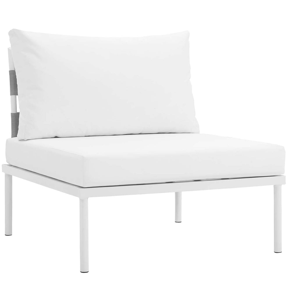 Modway Harmony 8 Piece Outdoor Patio Aluminum Sectional Sofa Set-EEI-2624 - EEI-2624 | Outdoor Sofas, Loveseats & Sectionals | Modishstore - 25