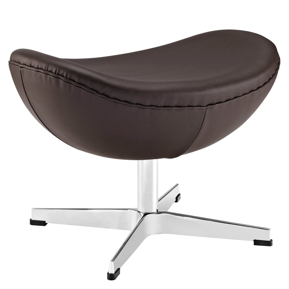 Modway Glove Leather Ottoman - EEI-264 | Ottomans | Modishstore - 2