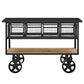 Modway Fairground Serving Stand - Brown | Bar Carts | Modishstore-3