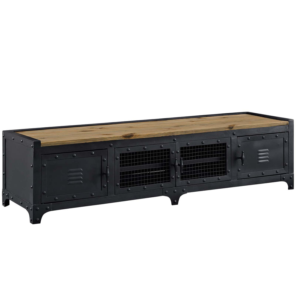 Modway Dungeon TV Stand - Black - EEI-2643 | TV Stands | Modishstore - 2