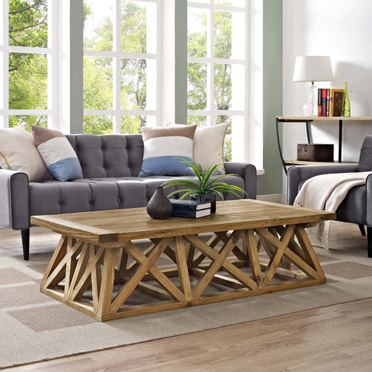 Camp Wood Coffee Table By Modway - EEI-2649 | Coffee Tables | Modishstore
