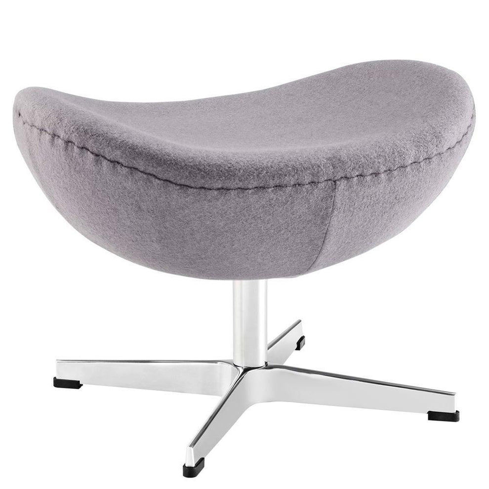 Modway Glove Wool Ottoman - EEI-265 | Ottomans | Modishstore - 4