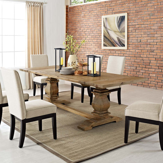Rise Extendable Wood Dining Table By Modway - EEI-2650 | Dining Tables | Modishstore
