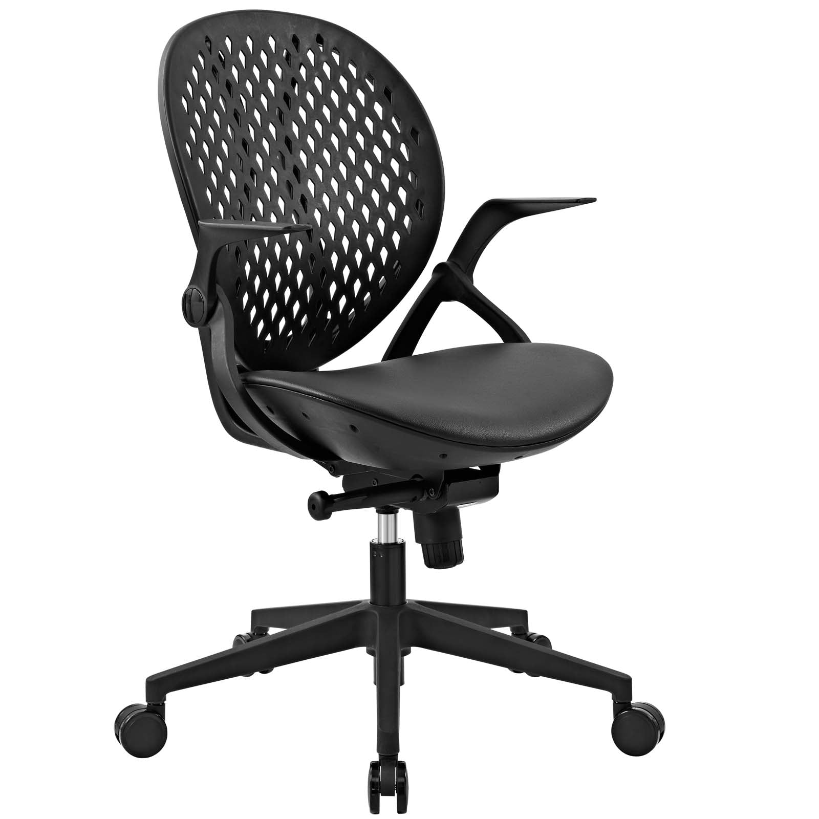Stellar Vinyl Office Chair By Modway - EEI-2653 | Office Chairs | Modishstore - 2
