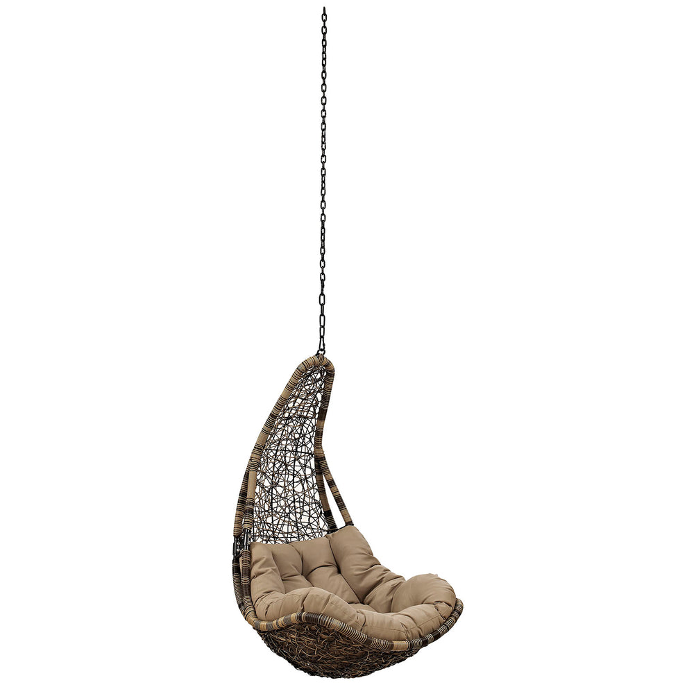 Modway Abate Outdoor Patio Swing Chair Without Stand - EEI-2657 | Outdoor Porch Swings | Modishstore - 2