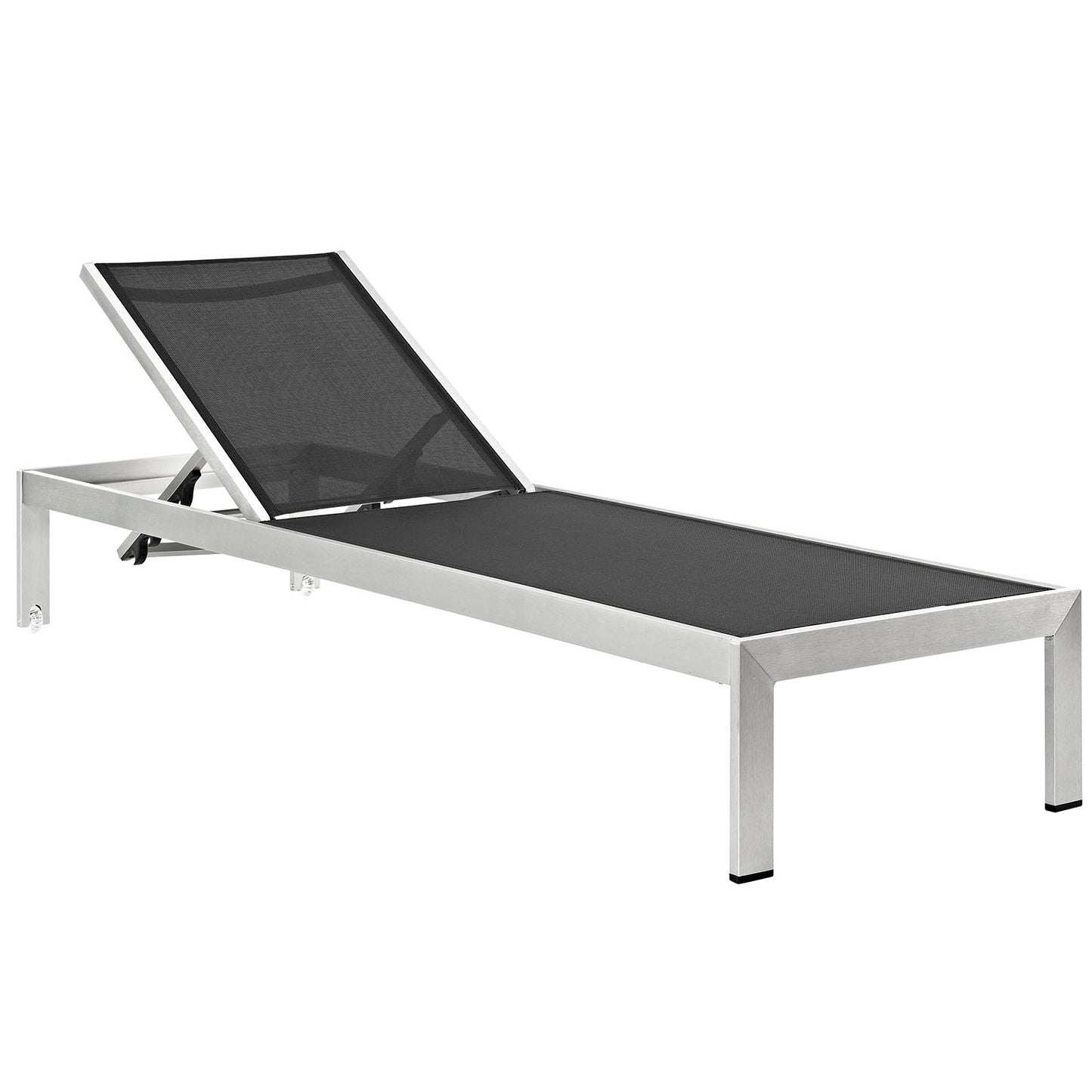Modway Shore Outdoor Patio Aluminum Chaise with Cushions - EEI-2660 | Outdoor Chaise Lounges | Modishstore - 6