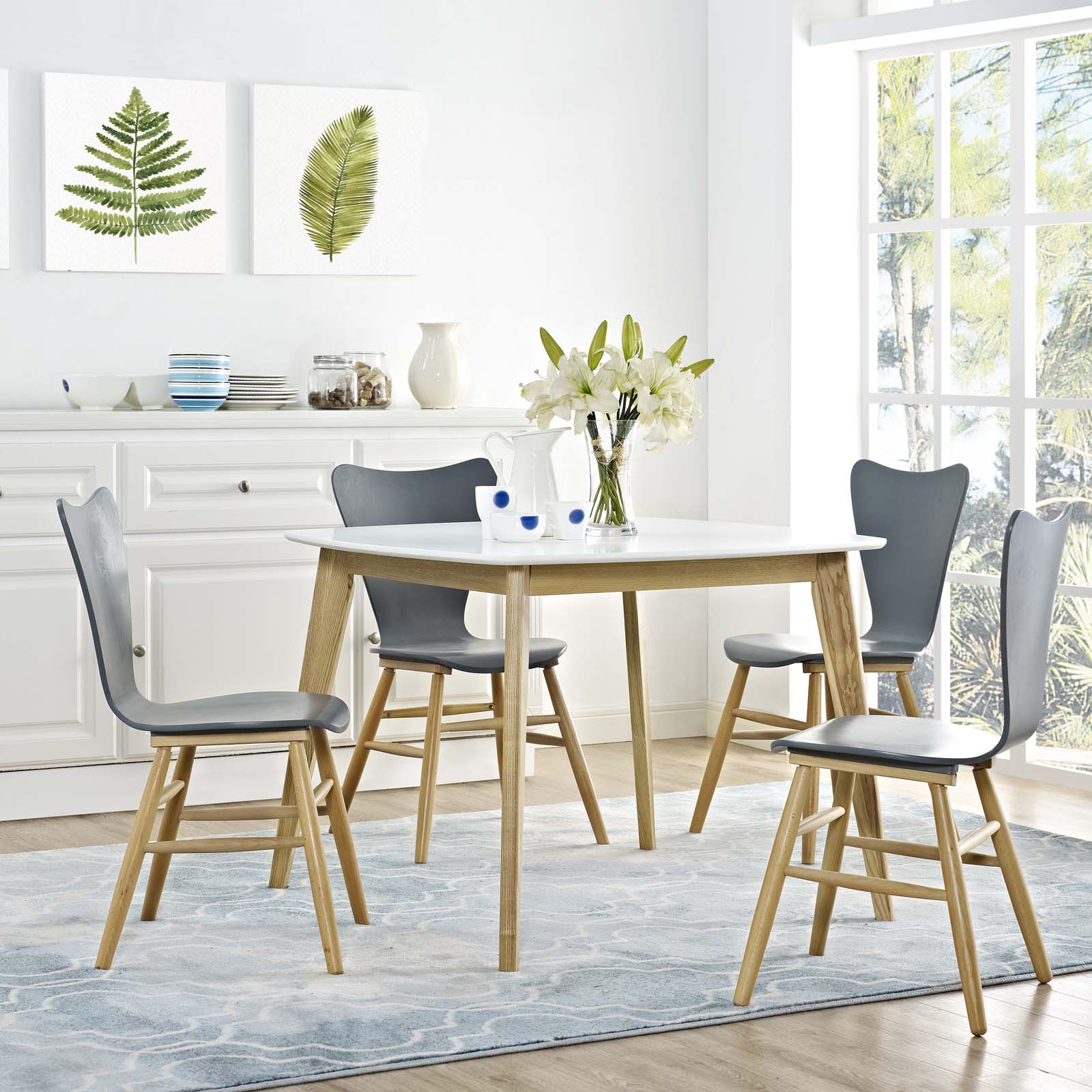 Modway Stratum 40" Dining Table - EEI-2669 | Dining Tables | Modishstore - 1
