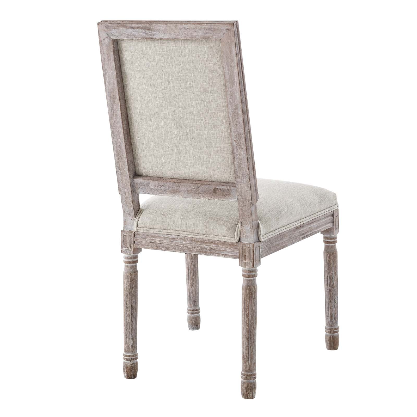 Modway Court Vintage French Upholstered Fabric Dining Side Chair | Dining Chairs | Modishstore-9