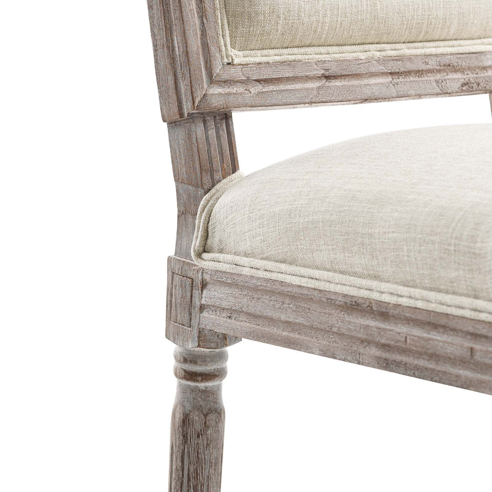Modway Court Vintage French Upholstered Fabric Dining Side Chair - EEI-2682 | Dining Chairs | Modishstore - 15