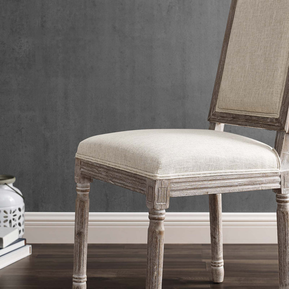 Modway Court Vintage French Upholstered Fabric Dining Side Chair - EEI-2682 | Dining Chairs | Modishstore - 13