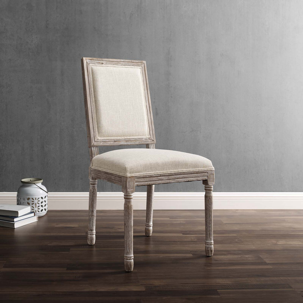 Modway Court Vintage French Upholstered Fabric Dining Side Chair - EEI-2682 | Dining Chairs | Modishstore - 14