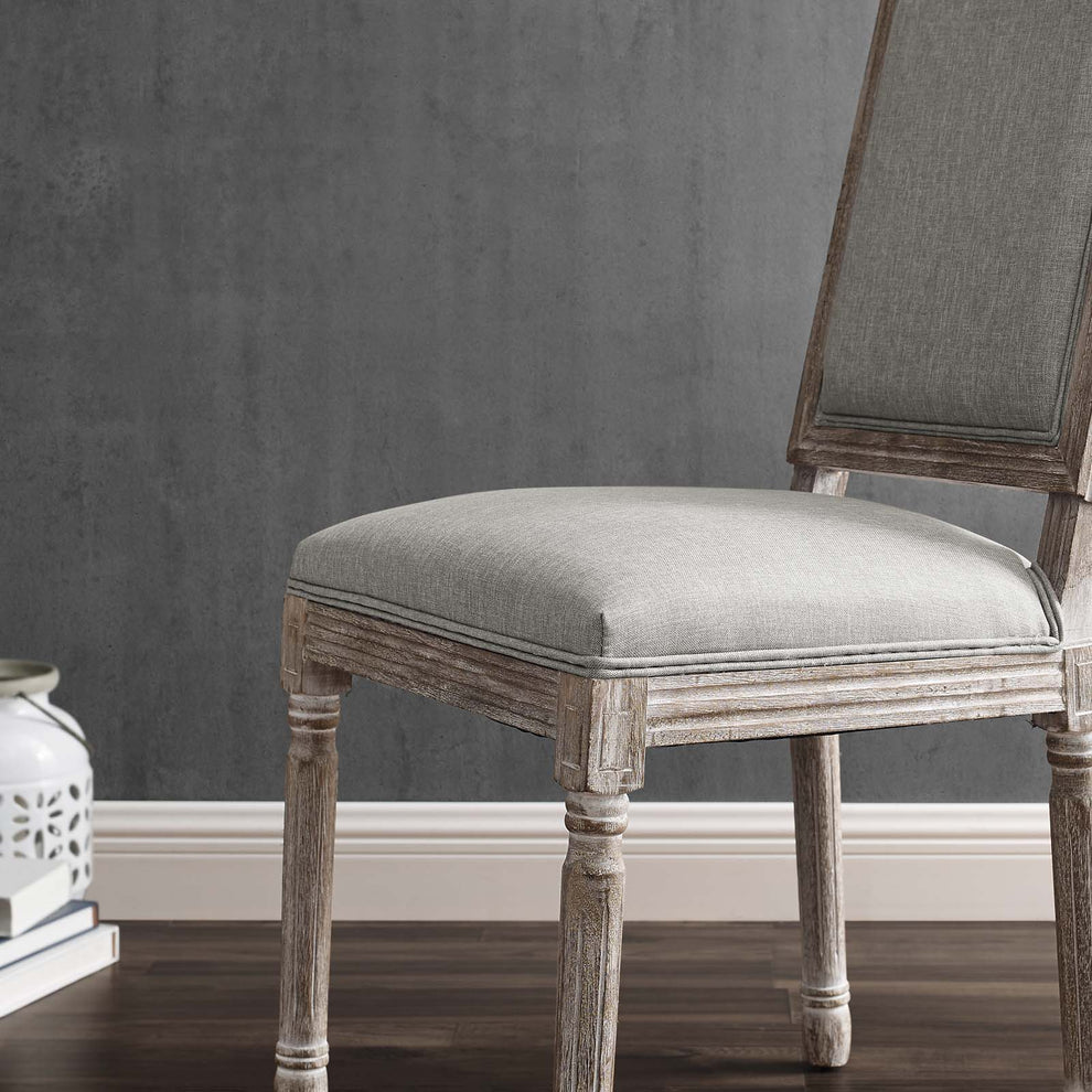 Modway Court Vintage French Upholstered Fabric Dining Side Chair - EEI-2682 | Dining Chairs | Modishstore - 7