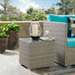 Repose Outdoor Patio Side Table By Modway - EEI-2692 | Outdoor Tables | Modishstore - 1