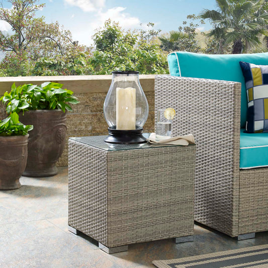 Repose Outdoor Patio Side Table By Modway - EEI-2692 | Outdoor Tables | Modishstore