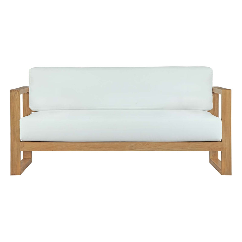 Modway Upland Outdoor Patio Teak Sofa - EEI-2707 | Outdoor Sofas, Loveseats & Sectionals | Modishstore - 4
