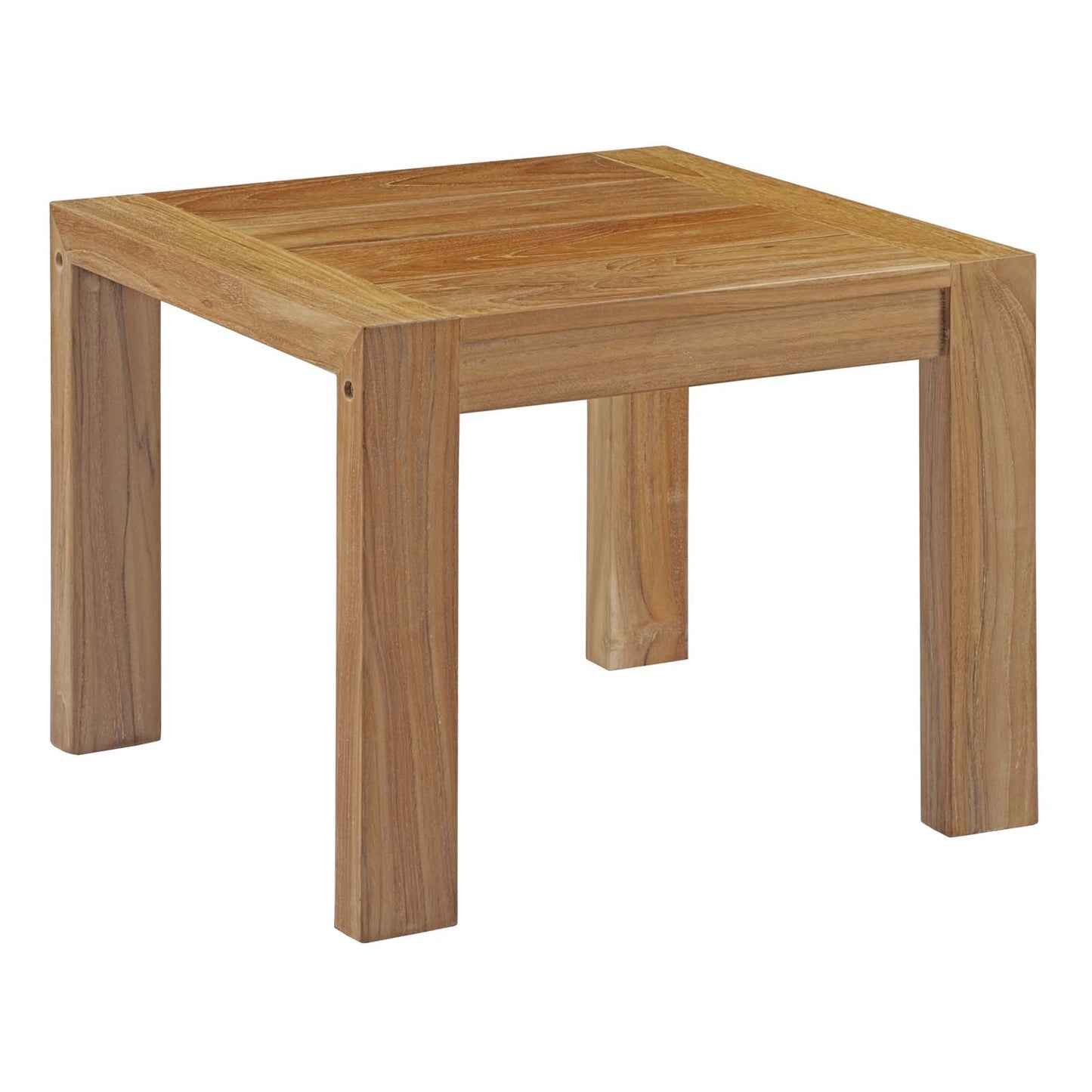 Modway Upland Outdoor Patio Wood Side Table | Side Tables | Modishstore-2