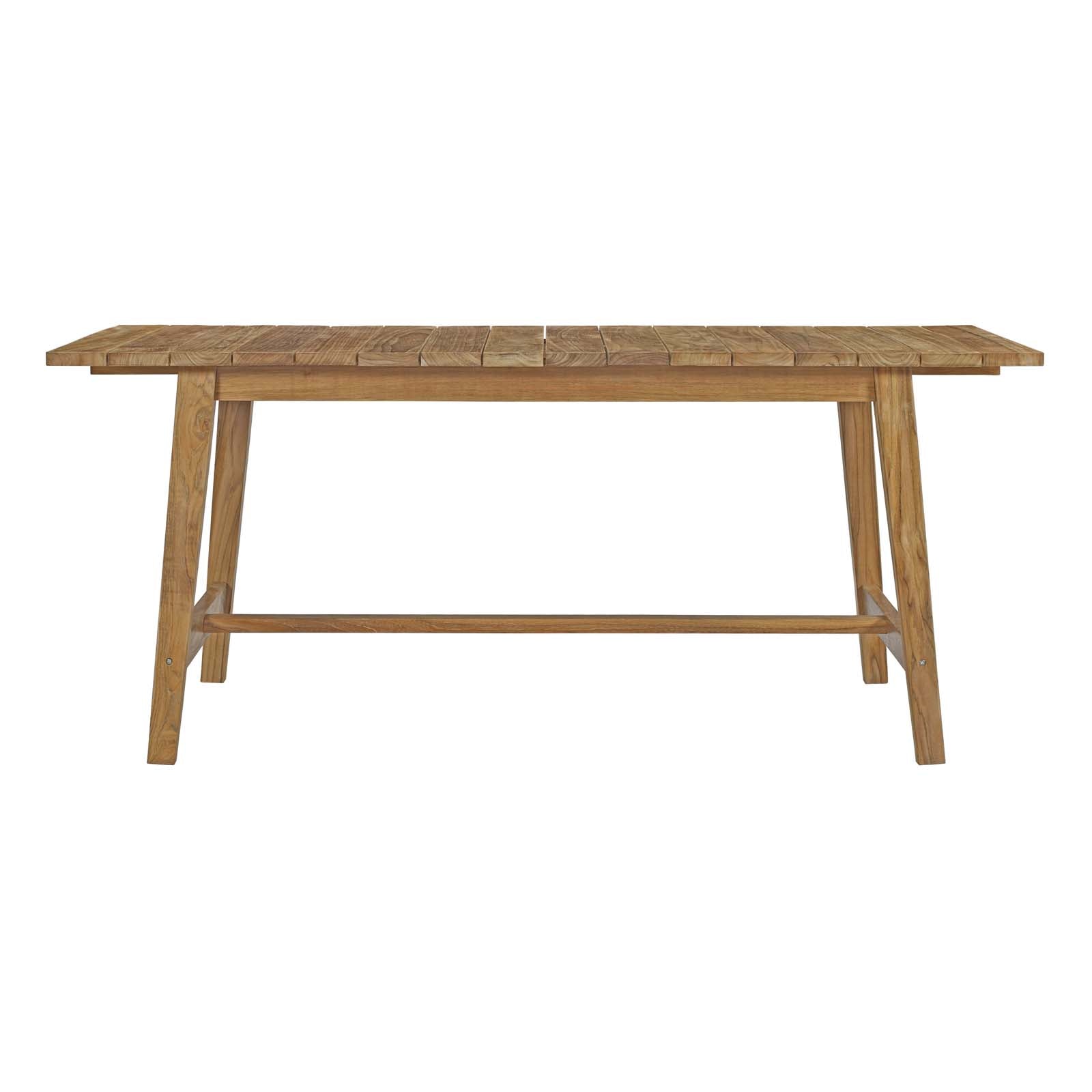 Modway Dorset Outdoor Patio Teak Dining Table - EEI-2712 | Dining Tables | Modishstore - 3