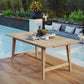 Modway Dorset Outdoor Patio Teak Dining Table - EEI-2712 | Dining Tables | Modishstore - 1