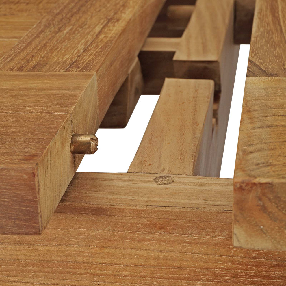 Modway Marina Extendable Outdoor Patio Teak Dining Table - EEI-2714 | Dining Tables | Modishstore - 12