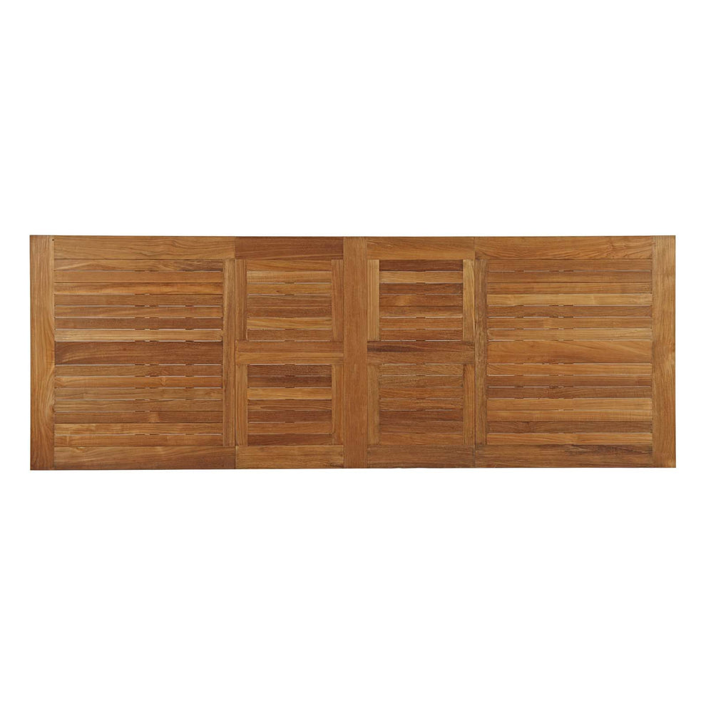 Modway Marina Extendable Outdoor Patio Teak Dining Table - EEI-2714 | Dining Tables | Modishstore - 8