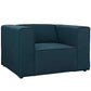 Modway Mingle Upholstered Fabric Armchair | Armchairs | Modishstore-4
