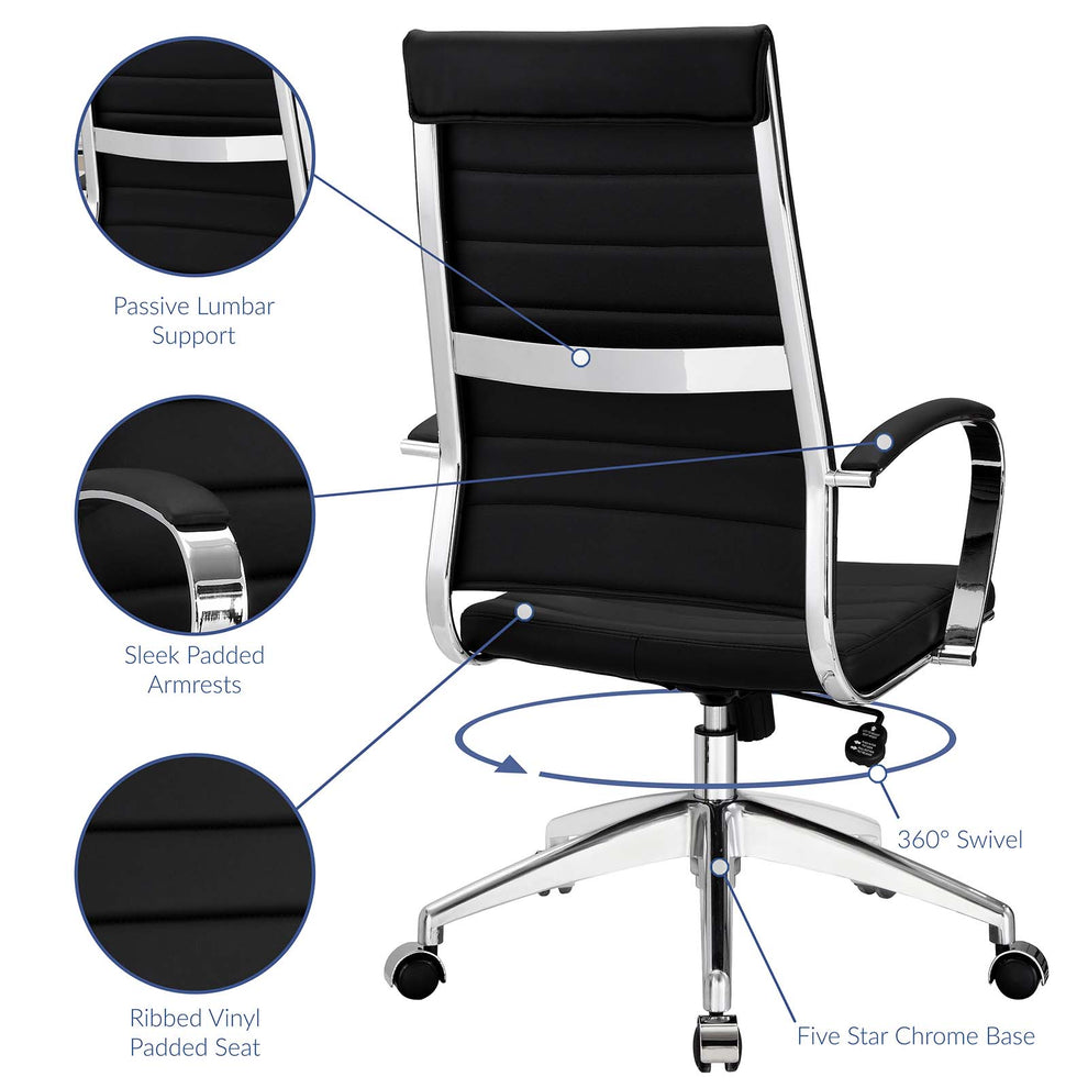 Modway Jive Highback Office Chair - EEI-272 | Office Chairs | Modishstore - 6