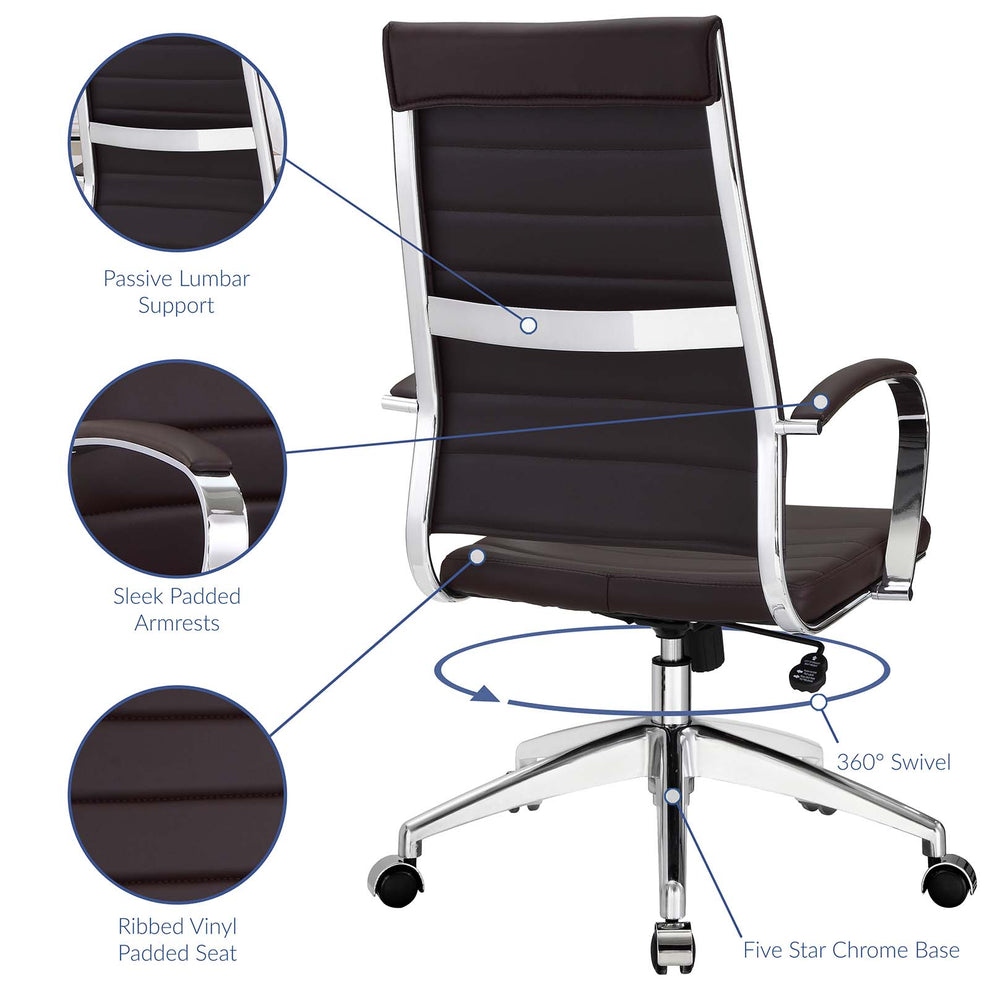 Modway Jive Highback Office Chair - EEI-272 | Office Chairs | Modishstore - 9