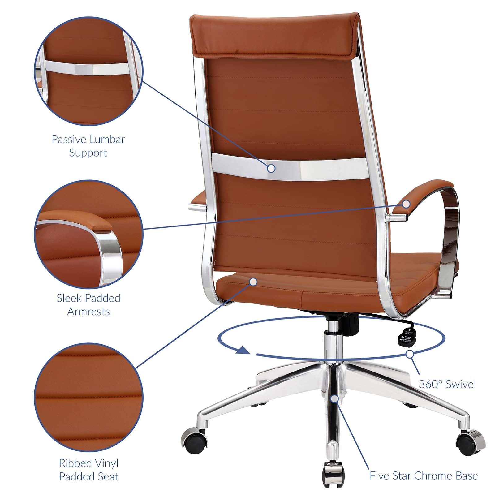 Modway Jive Highback Office Chair | Office Chairs | Modishstore-28