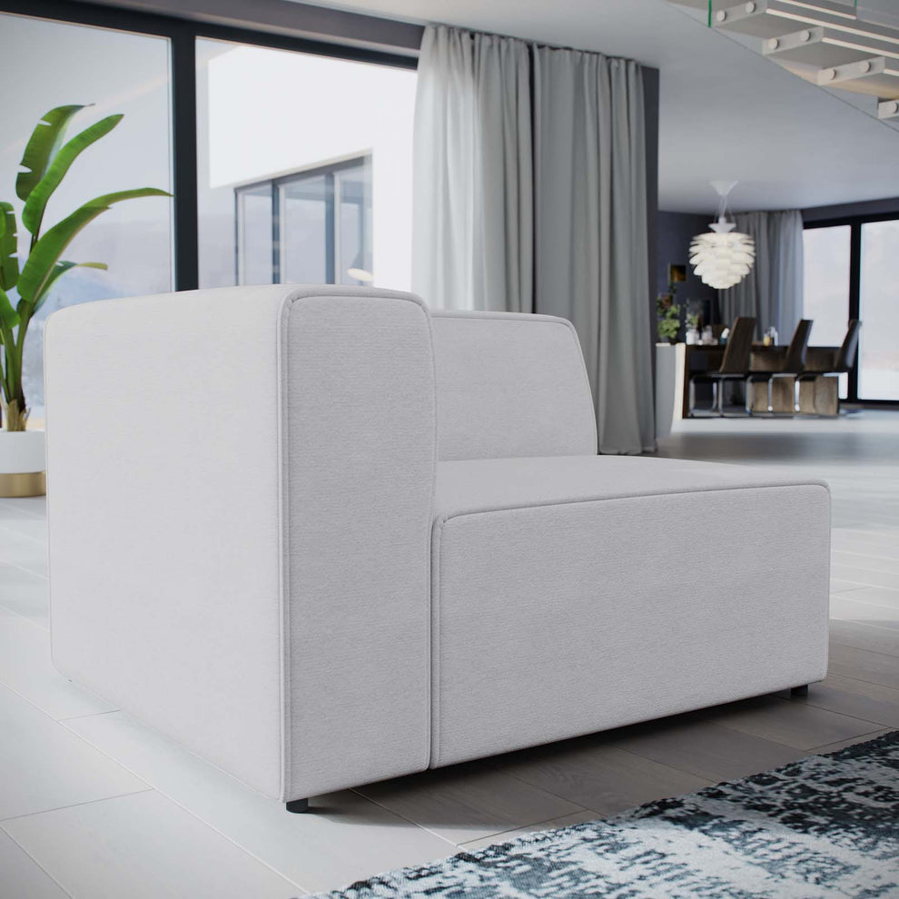 Modway Mingle Fabric Left-Facing Sofa - EEI-2720 | Sofas | Modishstore - 5