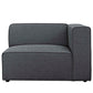 Modway Mingle Fabric Right-Facing Sofa - EEI-2722 | Sofas | Modishstore - 16