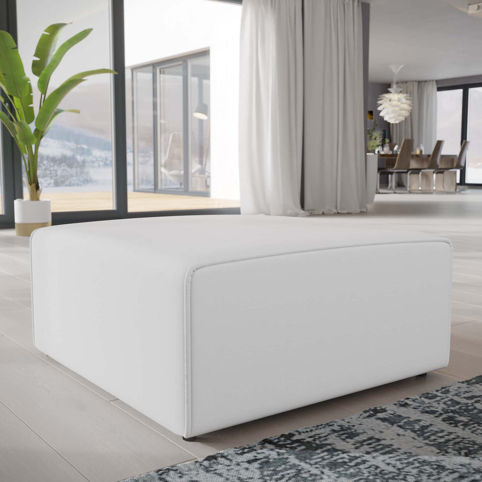 Modway Mingle Fabric Ottoman - EEI-2726 | Ottomans | Modishstore - 1