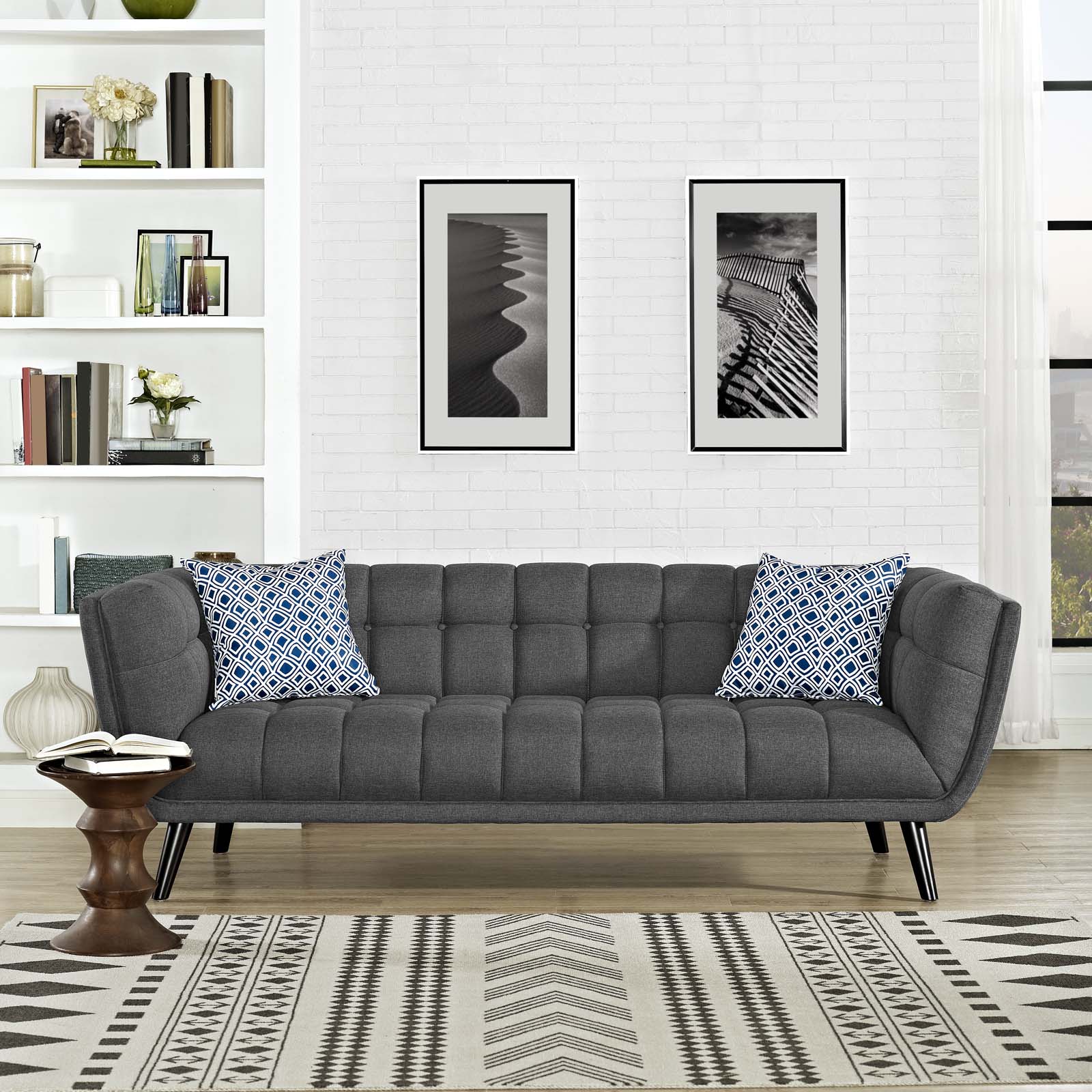 Modway Bestow Upholstered Fabric Sofa - EEI-2730 | Sofas | Modishstore - 1