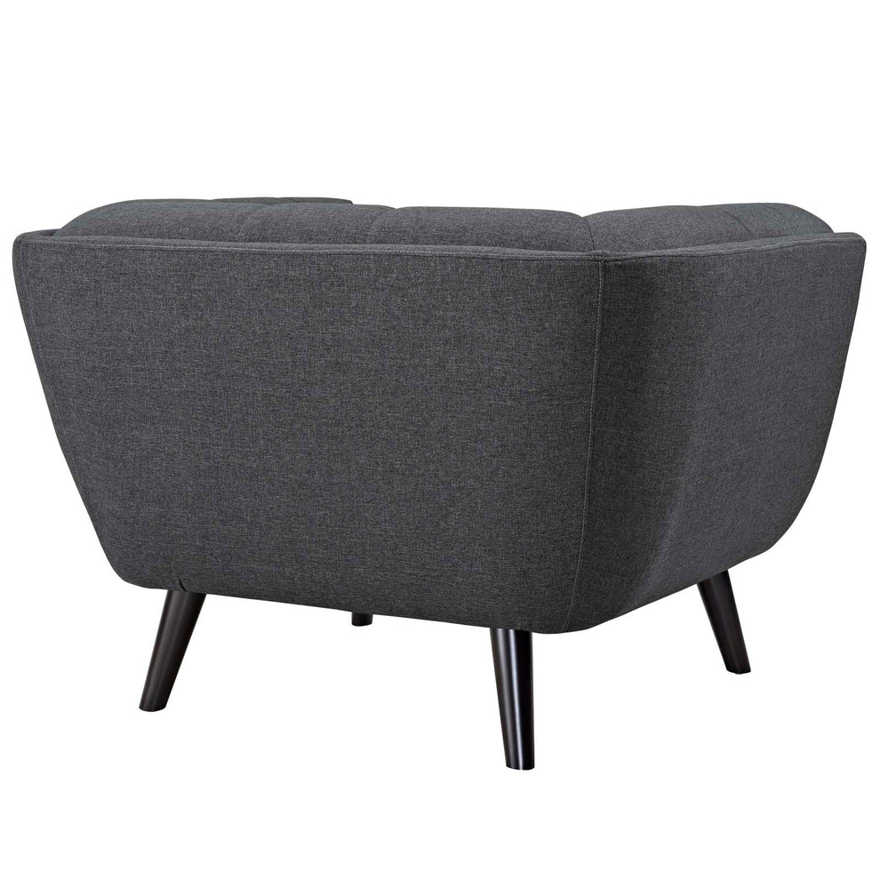 Modway Bestow Upholstered Fabric Armchair - EEI-2732 | Armchairs | Modishstore - 4