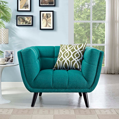 Modway Bestow Upholstered Fabric Armchair - EEI-2732 | Armchairs | Modishstore - 9