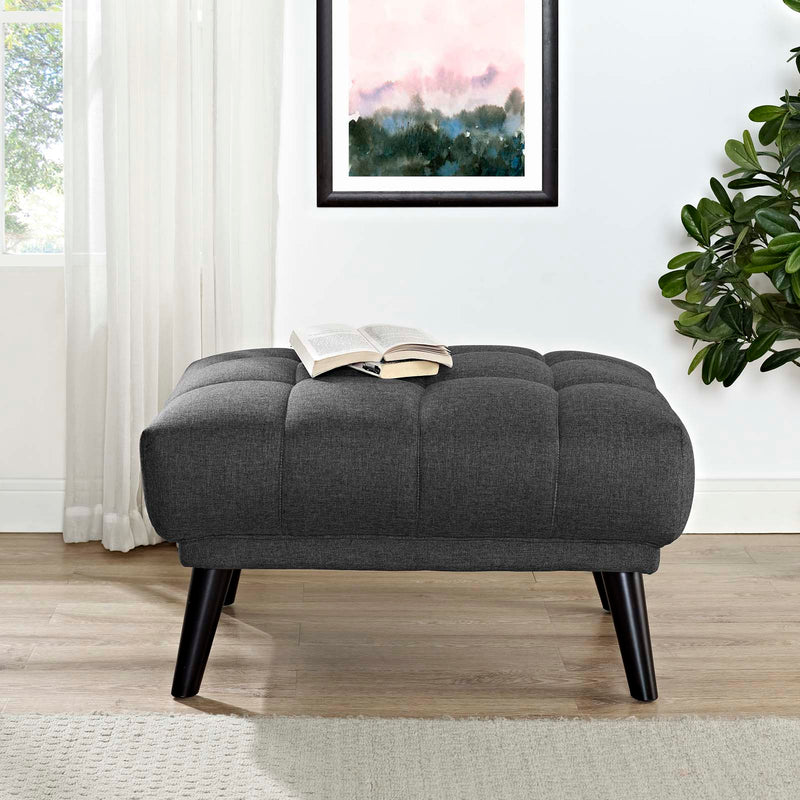 Bestow Upholstered Fabric Ottoman By Modway - EEI-2734 | Ottomans | Modishstore - 1