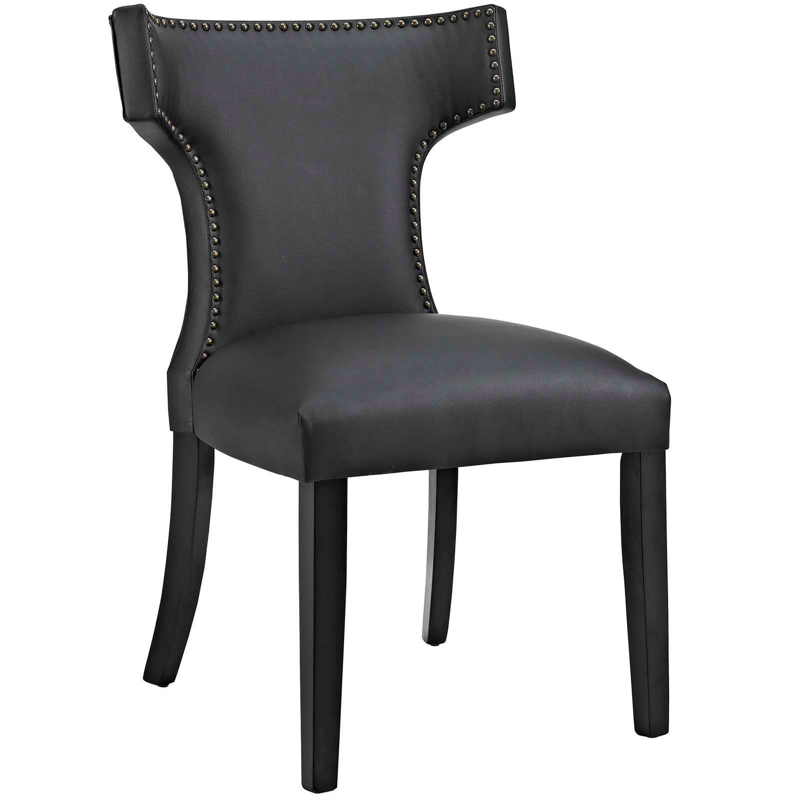 Modway Curve Set of 2 Vinyl Dining Side Chair | Dining Chairs | Modishstore-7