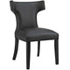 Modway Curve Set of 2 Vinyl Dining Side Chair | Dining Chairs | Modishstore-7