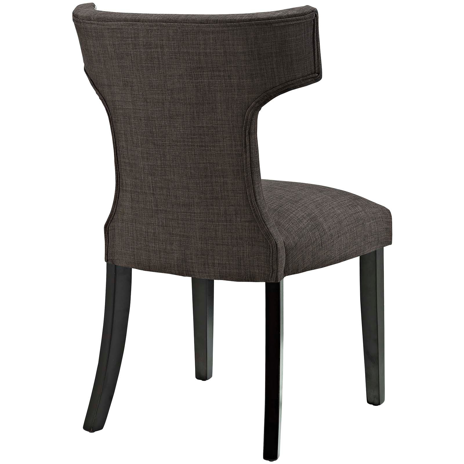 Modway Curve Dining Side Chair Fabric Set of 2 | Dining Chairs | Modishstore-48