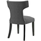 Modway Curve Dining Side Chair Fabric Set of 2 | Dining Chairs | Modishstore-51