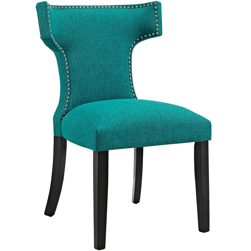Modway Curve Dining Side Chair Fabric Set of 2 - EEI-2741 | Dining Chairs | Modishstore - 30