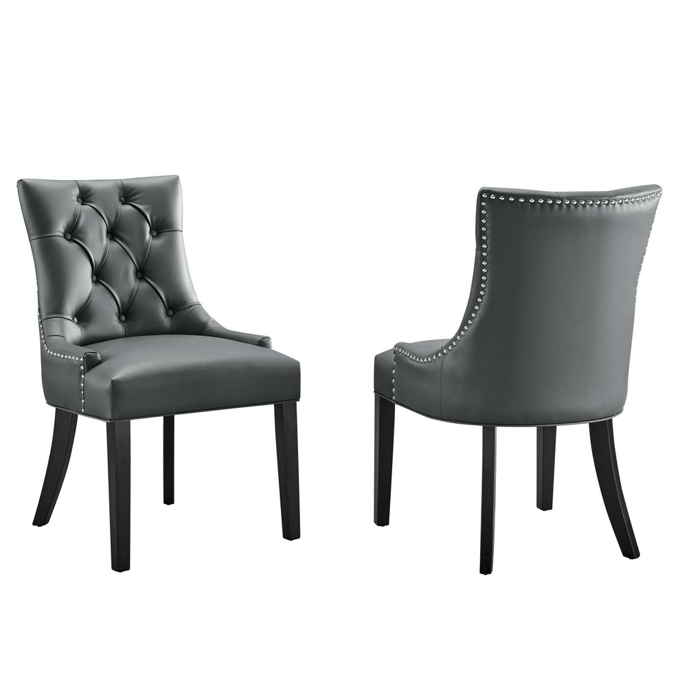 Modway Regent Dining Side Chair Vinyl Set of 2 - EEI-2742 | Dining Chairs | Modishstore - 13