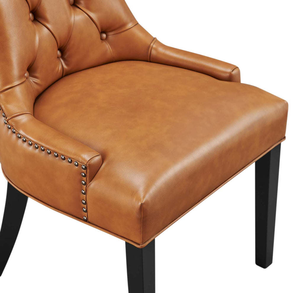 Modway Regent Dining Side Chair Vinyl Set of 2 - EEI-2742 | Dining Chairs | Modishstore - 30