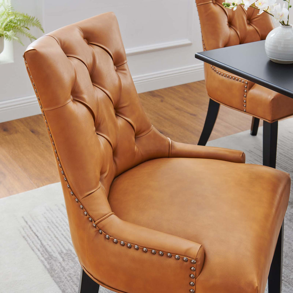 Modway Regent Dining Side Chair Vinyl Set of 2 - EEI-2742 | Dining Chairs | Modishstore - 21