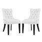 Modway Regent Dining Side Chair Vinyl Set of 2 | Dining Chairs | Modishstore-9