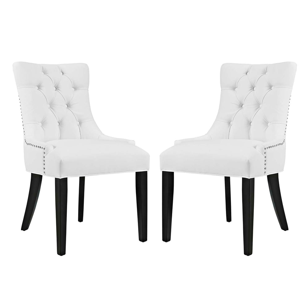 Modway Regent Dining Side Chair Vinyl Set of 2 - EEI-2742 | Dining Chairs | Modishstore - 9