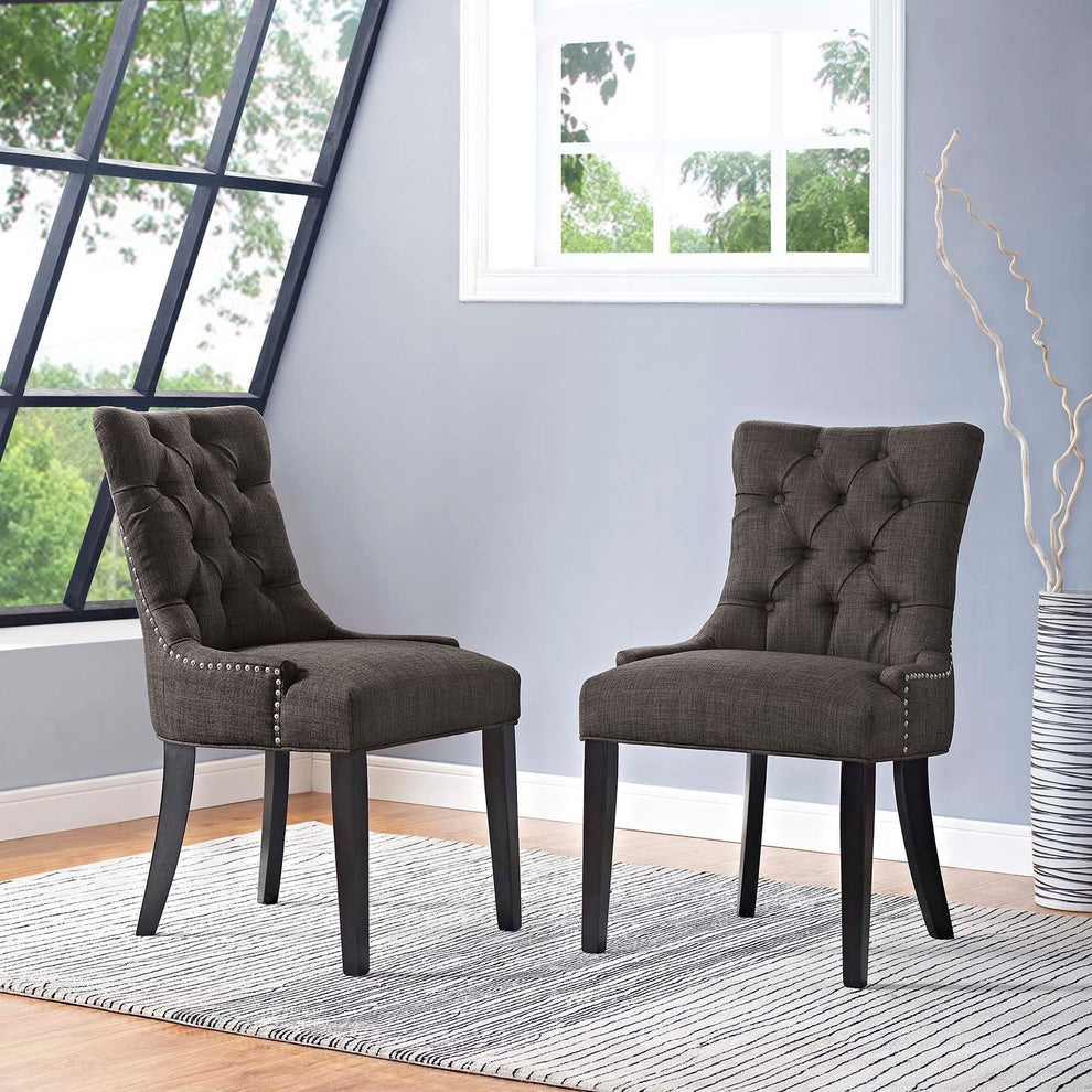 Modway Regent Set of 2 Fabric Dining Side Chair - EEI-2743 | Dining Chairs | Modishstore - 22