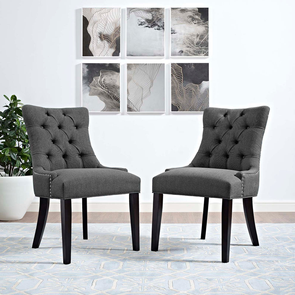 Modway Regent Set of 2 Fabric Dining Side Chair - EEI-2743 | Dining Chairs | Modishstore - 42
