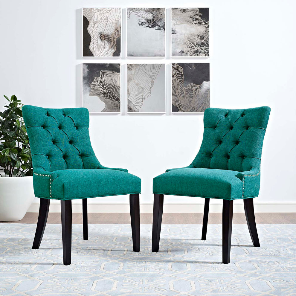 Modway Regent Set of 2 Fabric Dining Side Chair - EEI-2743 | Dining Chairs | Modishstore - 7