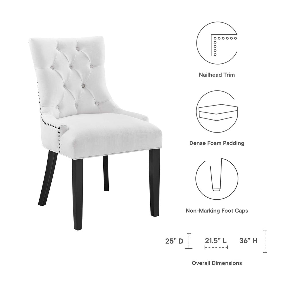 Modway Regent Set of 2 Fabric Dining Side Chair - EEI-2743 | Dining Chairs | Modishstore - 64